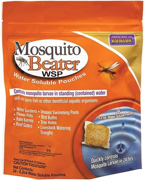 Mosquito Beater, Add to Standing Water, 24-Pack, 2-oz.