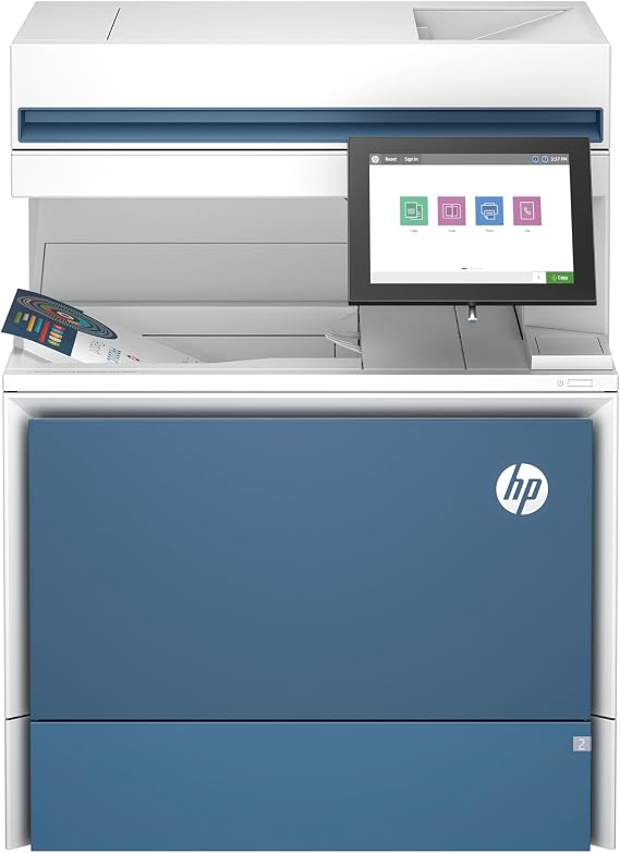 HP Color LaserJet Enterprise MFP 6800dn Printer, Print, Scan, Copy, Best for Business (6QN35A)