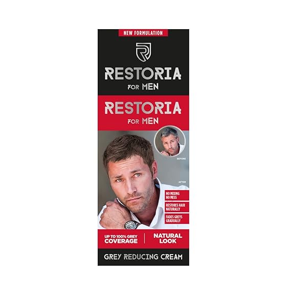 Restoria Grey Reducing Hair Cream for Men | 100ml