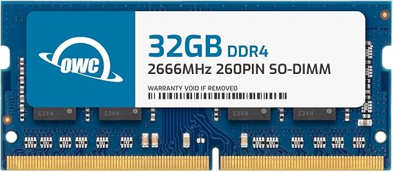 OWC Memory 32GB DDR4 PC4-21300 2666MHz SO-DIMM RAM