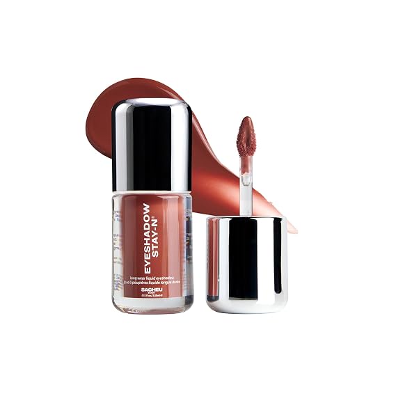 Sacheu Liquid Eyeshadow STAY-N, Buildable & Blendable, Sp-ICE | Creamy & pigment-packed vegan formula, longwear, crease-proof, no fallout, infused with hyaluronic acid