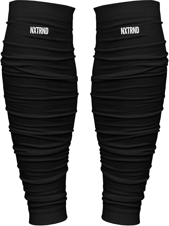 Nxtrnd Football Leg Sleeves, Calf Sleeves for Men & Boys, Sold as a Pair