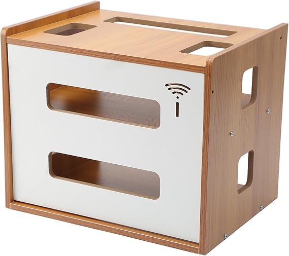 Router Storage Box Wireless Router Wifi Storage Box for Hide Router & Modem