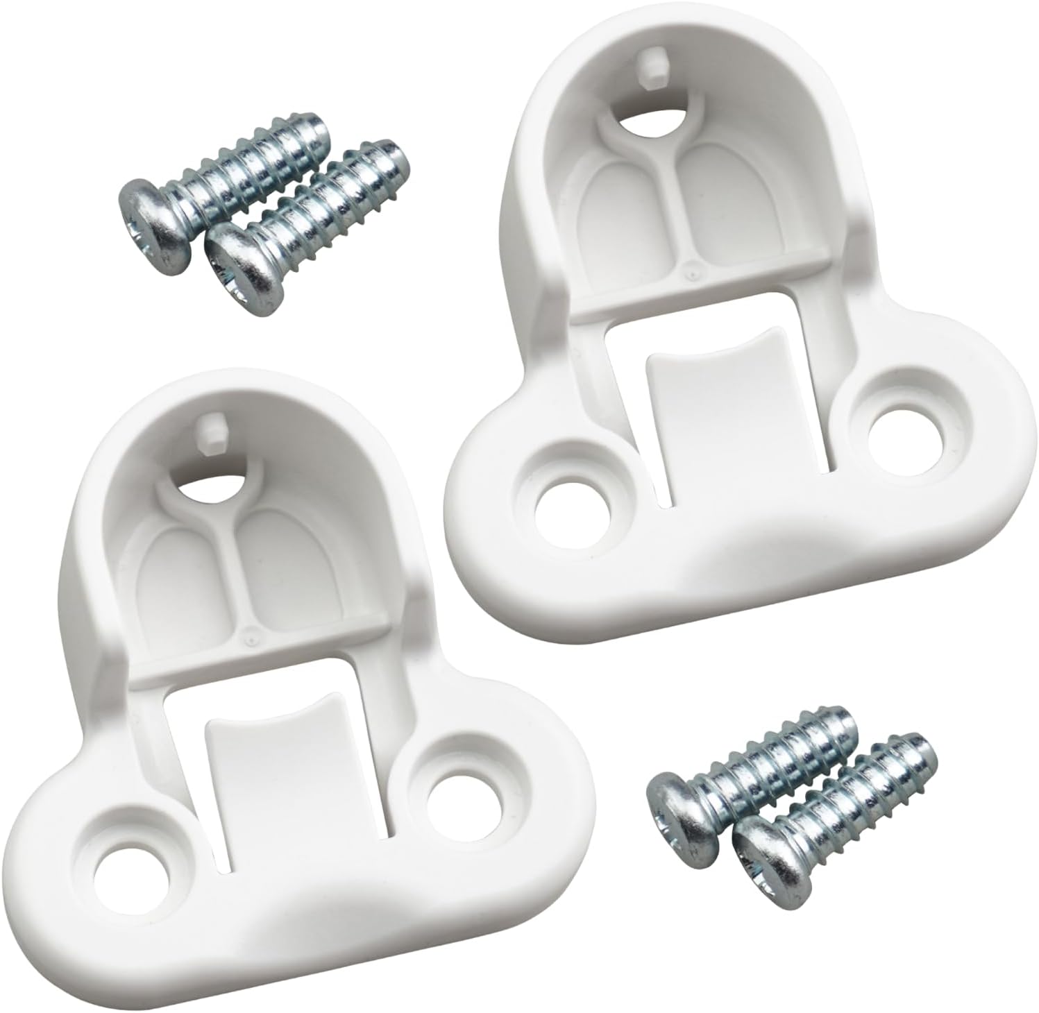 KOMPLEMENT 130527 Clothes Rail Suitable as Replacement Part for IKEA PAX Clothes Rail Holder Pack of 2