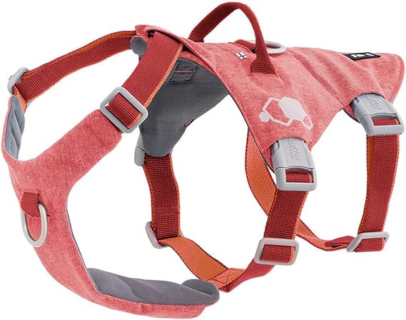 Hurtta Safeguard Harness ECO, Strawberry 15-19 in