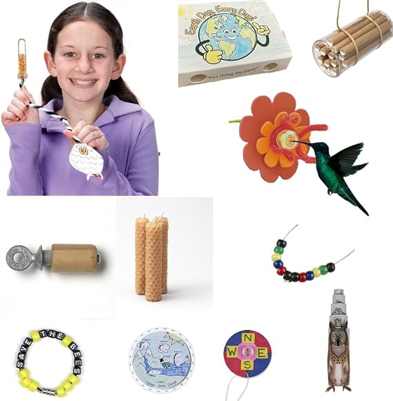 STEM Kits 12 Project Bundle | Grades TK-6 (12 Educational Craft Activities with All Needed Materials and Step by Step Videos Guide the Instruction) (50 Students)