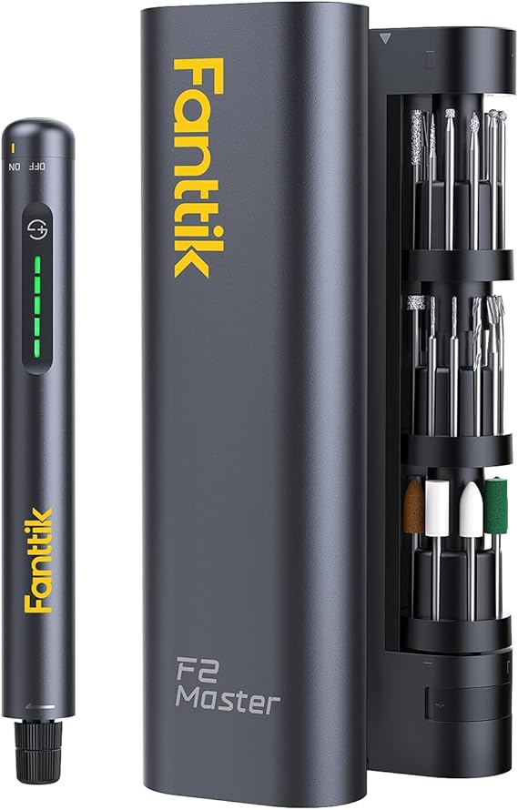 Fanttik F2 Master Mini Cordless Rotary Tool Kit for 3D Printer Sanding