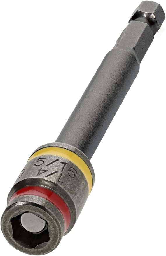 Malco IMSHMLC C-RHEX Cleanable, Reversible 4-inch Magnetic Hex Chuck Driver (1 per Pack)