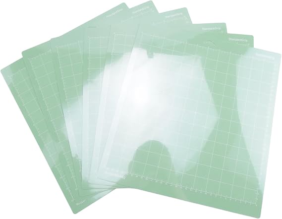 6Pack Cutting Mats for 3/Maker/Explore 3/Air 2/Air/One(12X12 Inch) Quilting Cricket Mats Accessories
