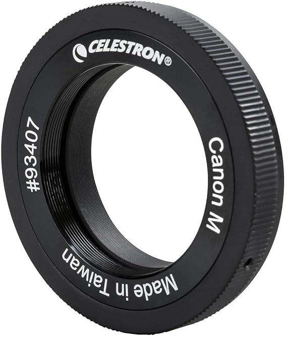 Celestron T-Ring for Telescope Astroimaging Mirrorless Canon M Cameras