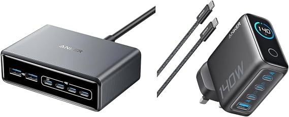 Anker Prime Charger 200W & 140W USB C Charger (Bundle)