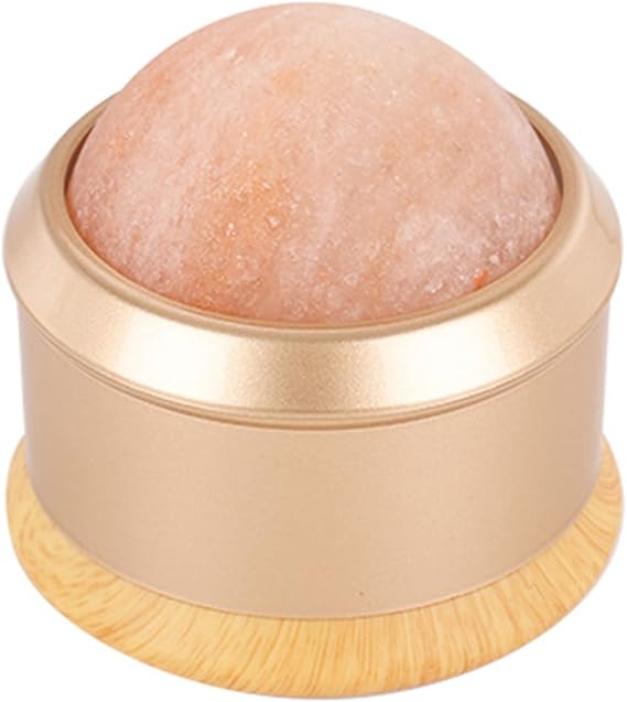 gemshan Himalayan Salt Massage Ball - Full Body Roller Tool, Neck Back Arm Pain Relief
