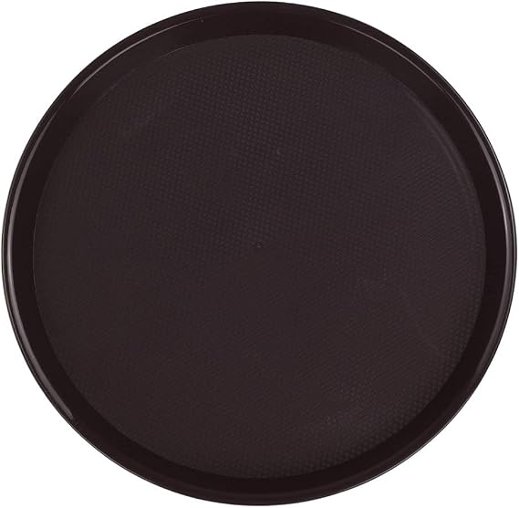 Plastic Round Serving Tray, 6 Packs