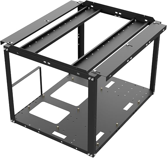 Mining Frame Desktop Chassis Rack Stand Open Air Testbench | Computer Case for Open Air Testbench Crypto Coin Currency Mining Accessories