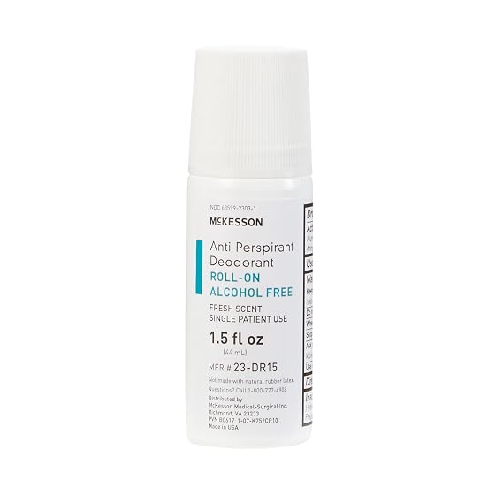 McKesson Antiperspirant Deodorant Roll-On Stick Mini, 1.5 fl oz, 1 ct