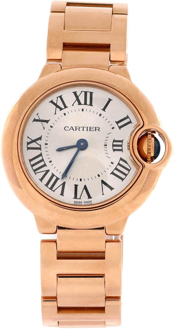 Pre-Loved Ballon Bleu de Cartier Quartz Watch Rose Gold 28
