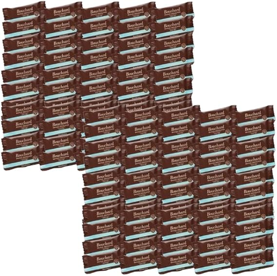 Bouchard Chocolate, Milk Caramel, Sea Salt, Napolitan, Individually Packaged, Choice of 50 Pieces, 100 Pieces, Choose From Set, Belgium Gift, Present, Broken, Commercial Use, Large Capacity, Valentine's Day, White Day 100 Pieces, Standard Box