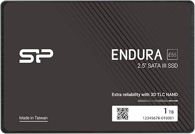 Silicon Power E55 1TB TLC SATA III 6Gbs 2.5-inch Internal Solid State Drive SSD SP001TBSS30E5502