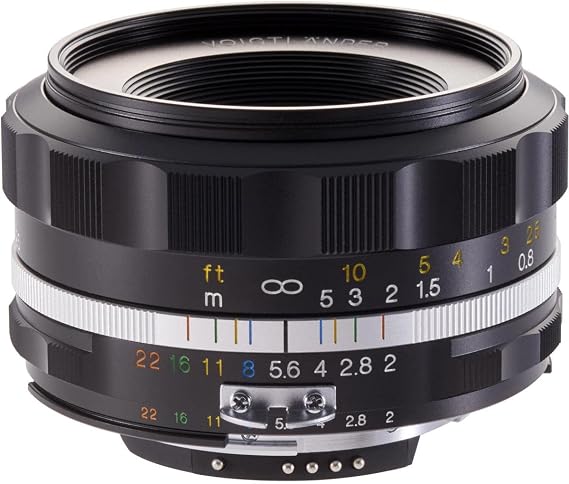 Voigtlander Ultron 40mm f/2 SL-II S Aspherical Lens for Nikon, Black Rim