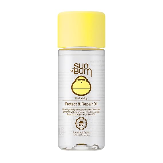 Sun Bum Revitalizing Hair Oil UV & Heat Protectant Treatment - 1.7 oz