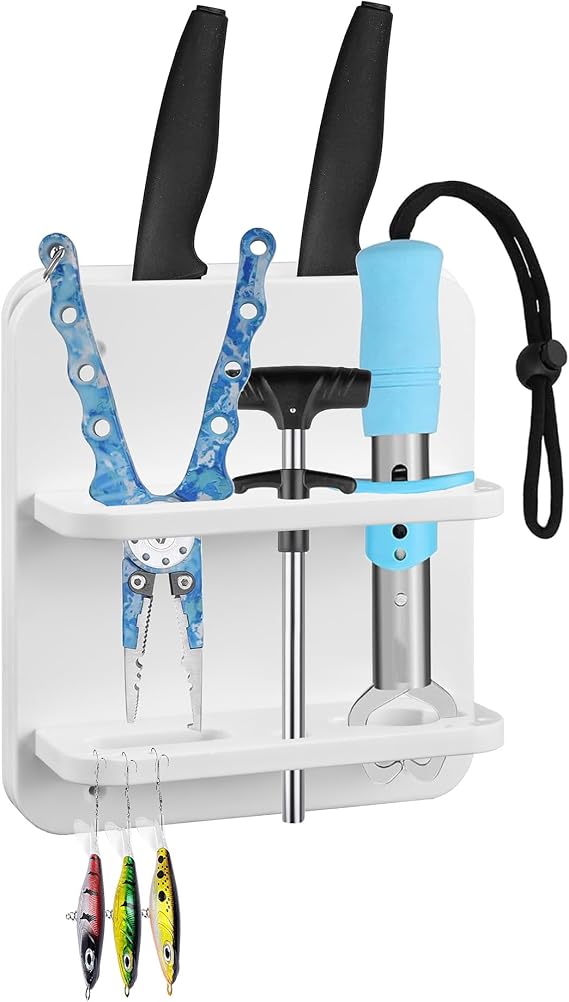 Fishing Tool Holder for Boat,Knife and Plier Rack,Marine Fishing Tool Organizer