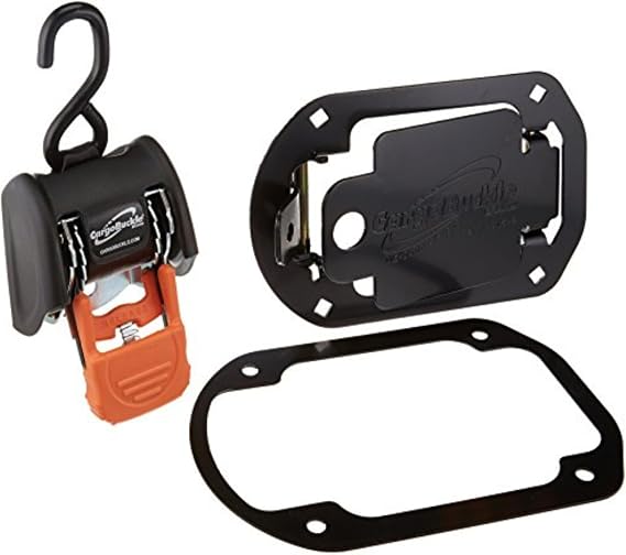 CargoBuckle F18804 G3 Flush Mount Retractable Tie-Down Kit, Hardware 1-Pack