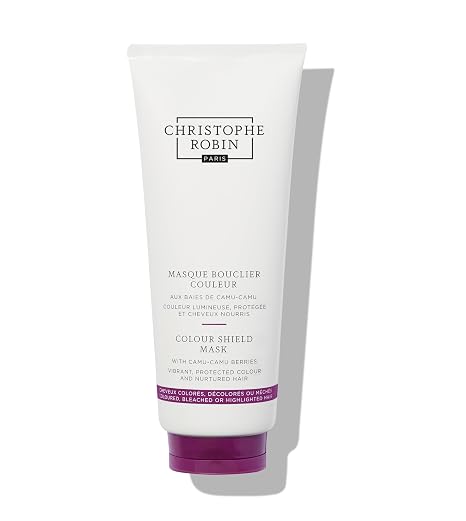 Christophe Robin Color Shield Mask With Camu Camu Berries for Color-Treated Hair - Conditioning, Anti-fade 6.7 fl. oz