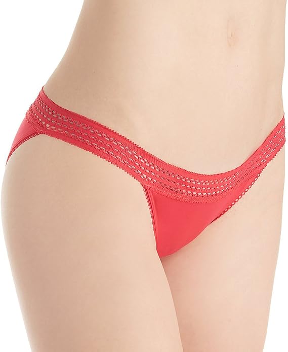 DKNY Classic Cotton Lace Trim Bikini Underwear