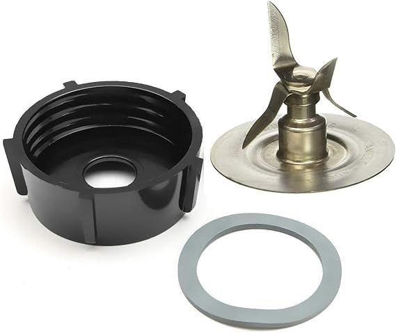 Oster Blender Replacement Parts For Oster Osterizer Blender Cutter with Replacement Base Bottom Cap, Gasket, Ice Crusher Blade