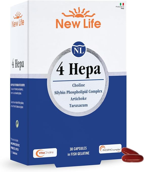 New Life 4 HEPA Takviye Edici Gıda 30 Kapsül