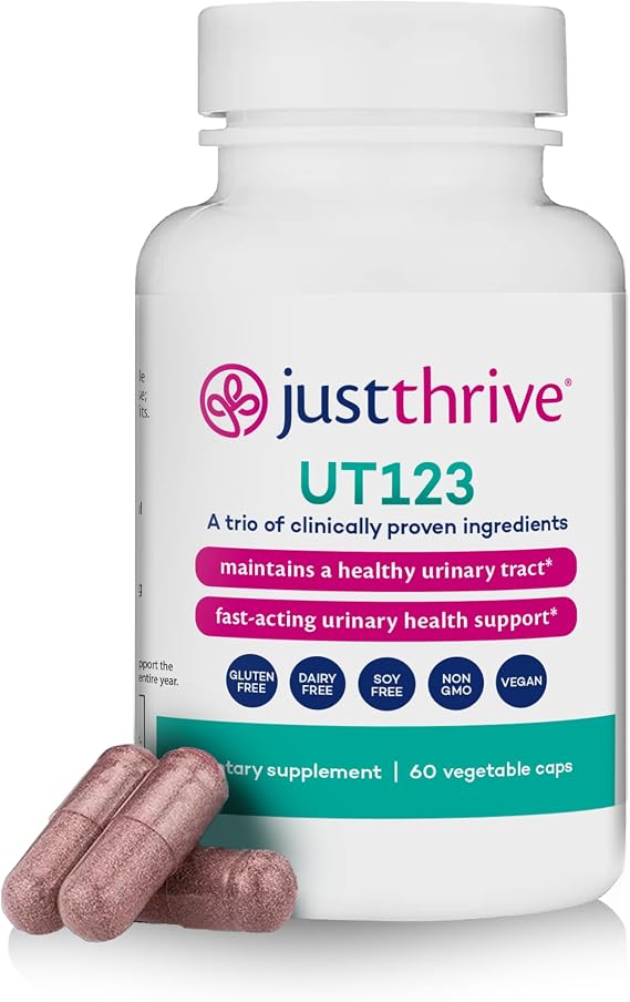 Just Thrive UT123 Cranberry Supplement for Women's Urinary Tract Health