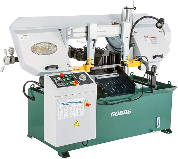 Grizzly Industrial G0886 12" x 14" 3 HP 3-Phase Auto Metal-Cutting Bandsaw