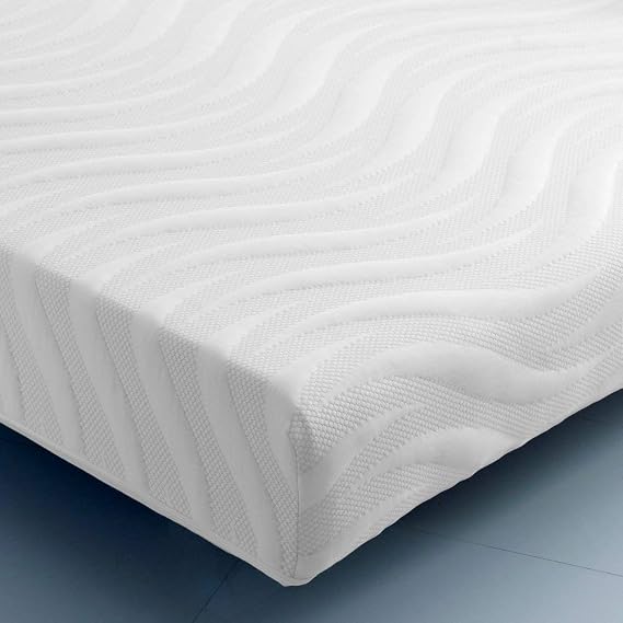 happybeds Ocean Memory Foam Pocket Sprung Mattress, 6ft Super King | 6ft Super King, Reflex Foam, Cooling Gel, Removable Cover, Hypoallergenic, 180 x