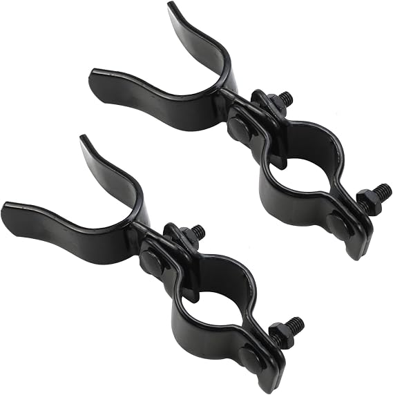 Heavy Duty Chain Link Gate Latch, 1-1/4" x 1-3/8" Female & Male Hinge, 2Pcs