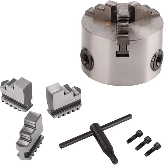 3Jaw Lathe Chuck 3inch SANOU K1180 Self Centering Lathe Chuck 80mm Diameter Parts