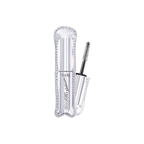 tarte lights, camera, lashes platinum volumizing mascara Black Tinted Peptide Lash Serum mascara for Volume & Length, Smudge-Proof, Flake-Free, Vegan & Cruelty Free