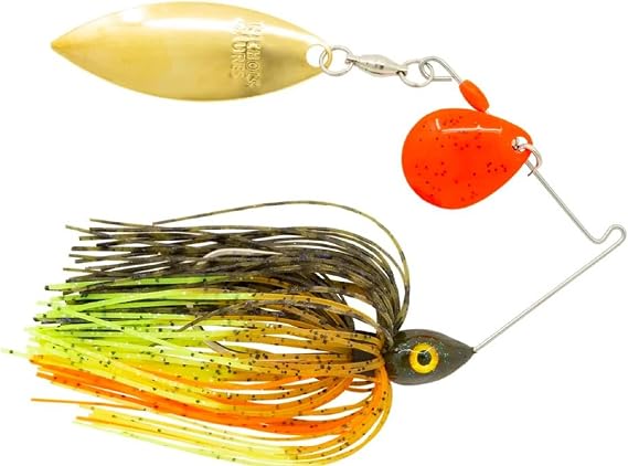 KS9101-38 Pulsator Kicker Series Spinnerbait, Bluegill, Tandem, 3/8 oz