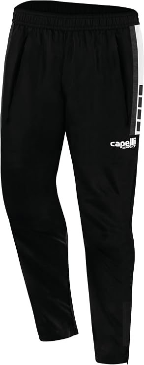 Capelli Sport Boys Youth Sweatpants, Madison Gym Training Jogger Pants, Zipper Pockets