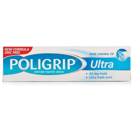 Poligrip Ultra Denture Fixative Cream 40g - Pack of 12 [Personal Care] by Poligrip