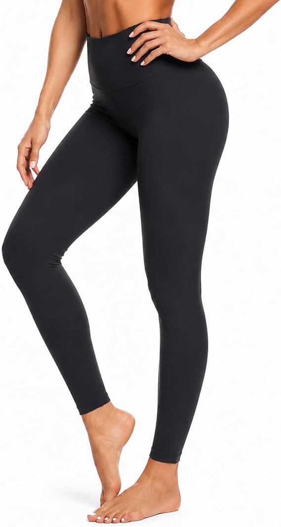 BLUEENJOY Leggings for Women - High Waisted Full Length Buttery Soft Yoga Pants for Workout Athletic Daily