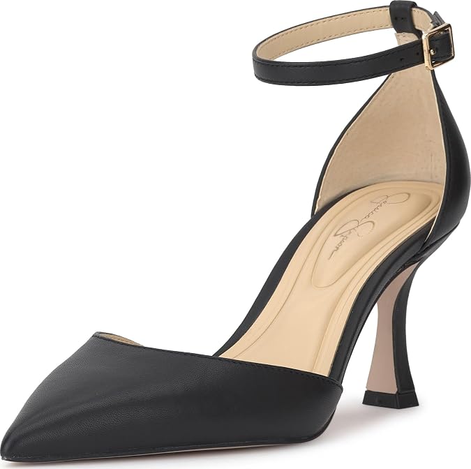 Jessica Simpson Foxena Pointed Toe Ankle Strap Pump