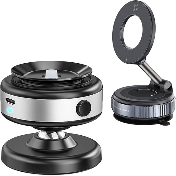 360 Adjustable Vacuum Magnetic Suction Car Phone Holder