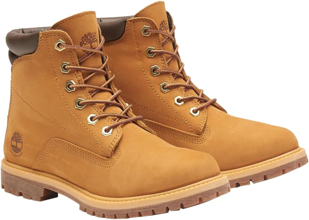 Timberland TB18168R2311 Womens 6-Inch Lace-Up Waterproof Boots