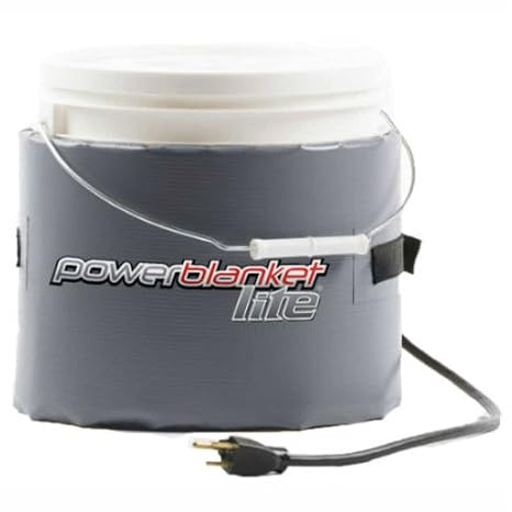 Powerblanket Lite PBL2G 2-Gallon Insulated Pail Heater (2 Gallon / 7.57 Liter)