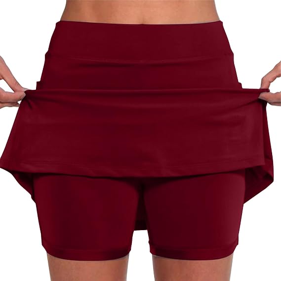 Skort Women Summer Skirts For Women 2024 Active Amazon My # Orders Athletic Skorts Black Slirt Workout Casual Skort Skirts Pleated Lightning # Deals Womens Tennis Clothes Dressy Short Yoga Black Spo 1
