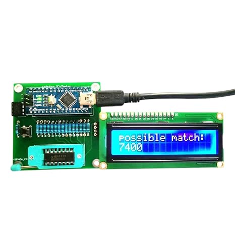 New for IC Tester Digital Meter 74 40 45 Series LC Logic Gate Tester Kits New for Arrival 2025 High for Quality