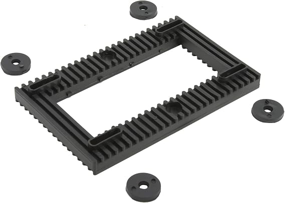 Silencer Anti-Vibration Pump Motor Mount Base Pad for Quiet Hot Tub, Spa - 95% Noise Reduction