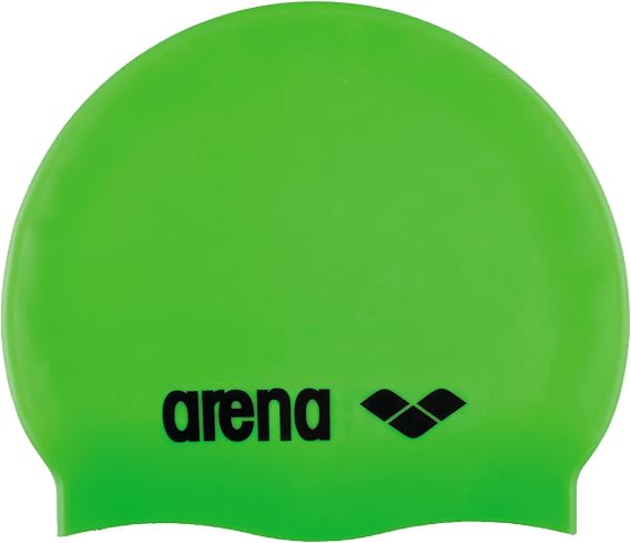 Arena Classic Junior Silicone Unisex Swim Cap for Girls and Boys Comfortable Durable Kids' Pool Bathing Cap