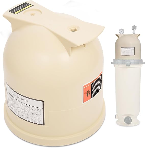 Pool Filter Lid Replacement 178561 Lid Assembly for Pentair Clean & Clear CC150 CC75 CC200 Predator Cartridge Filters, Fits for Cartridge & D.E. Models, Replaces 178561 160317 160318 178555