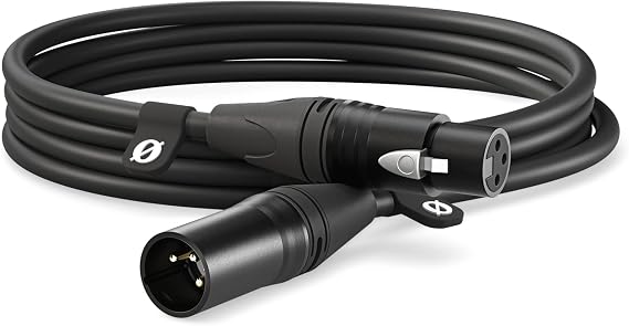 RODE XLR-3 Premium XLR Cable (3 m, Black)
